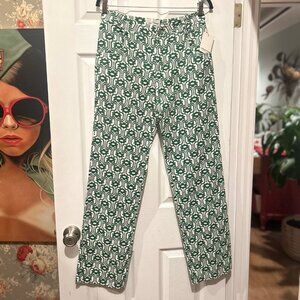 Love & Harmony Green Patterned Pants